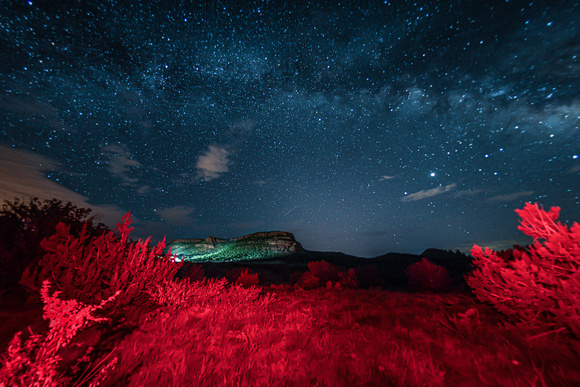 Night sky stars Sedona arizona10286