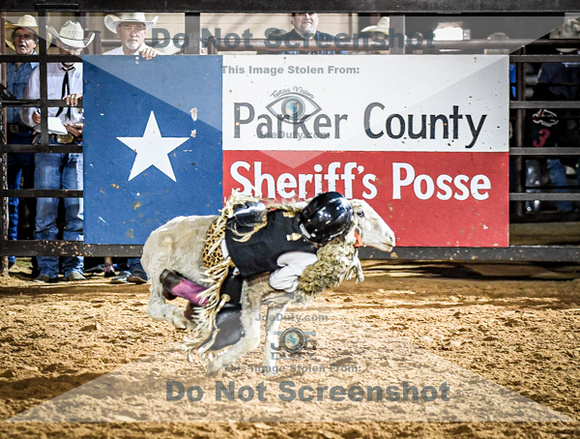 6-09-2021_PCSP Rodeo_Weatherford_MuttonBusting_Joe Duty4246
