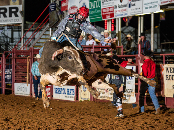 10-22-2020-North Texas Fair Rodeo-Bulls Perf1-Lisa7936