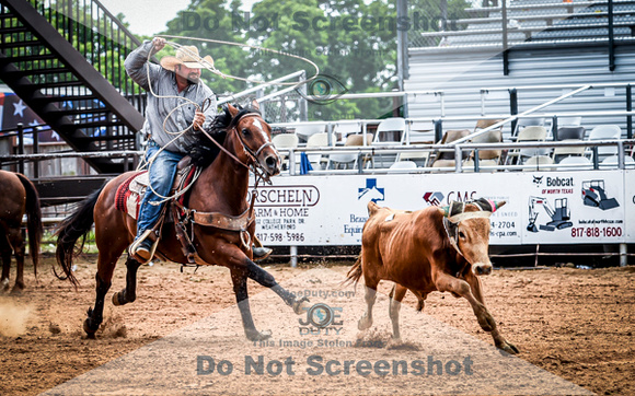 6-10-2021_PCSP rodeo_weatherford, Texass_Slack Steer Tripping_Pete Carr Rodeo_Joe Duty7727