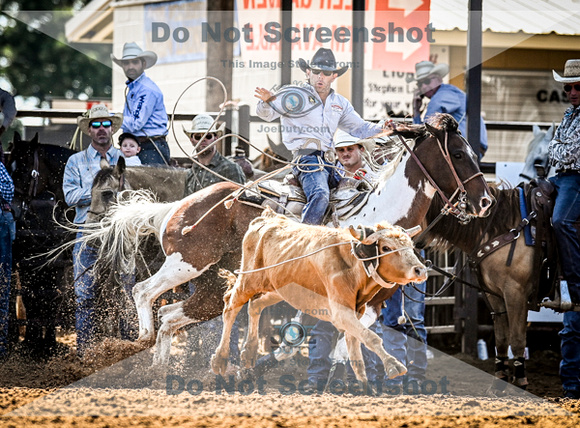 6-10-2021_PCSP rodeo_weatherford, Texass_Slack Steer Tripping_Pete Carr Rodeo_Joe Duty8251