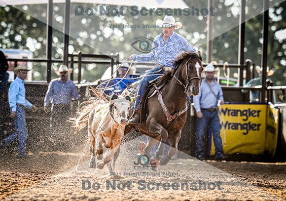 6-10-2021_PCSP rodeo_weatherford, Texass_Slack Steer Tripping_Pete Carr Rodeo_Joe Duty8127