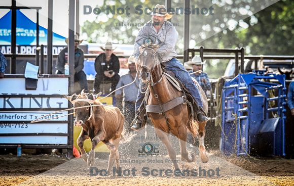6-10-2021_PCSP rodeo_weatherford, Texass_Slack Steer Tripping_Pete Carr Rodeo_Joe Duty8150