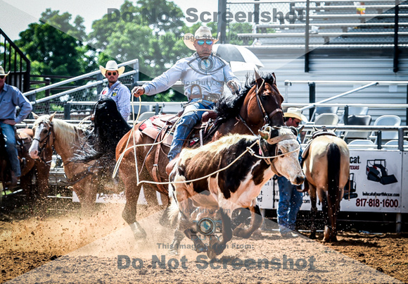 6-10-2021_PCSP rodeo_weatherford, Texass_Slack Steer Tripping_Pete Carr Rodeo_Joe Duty7492