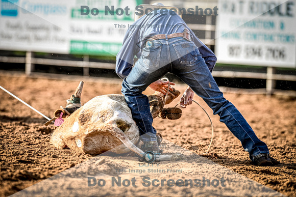6-10-2021_PCSP rodeo_weatherford, Texass_Slack Steer Tripping_Pete Carr Rodeo_Joe Duty8074