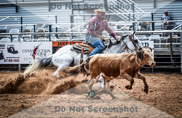 6-10-2021_PCSP rodeo_weatherford, Texass_Slack Steer Tripping_Pete Carr Rodeo_Joe Duty7653