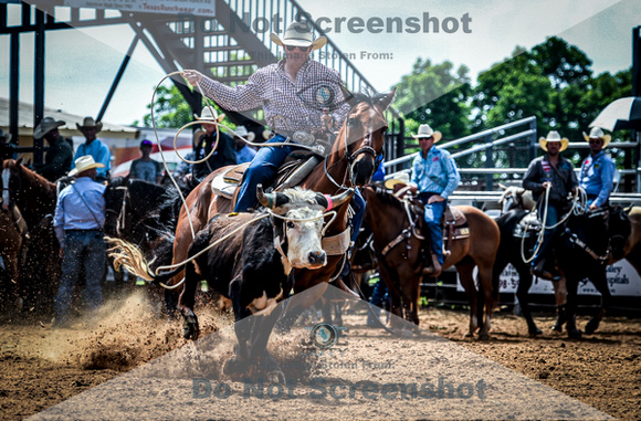 6-10-2021_PCSP rodeo_weatherford, Texass_Slack Steer Tripping_Pete Carr Rodeo_Joe Duty7527