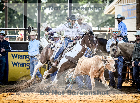 6-10-2021_PCSP rodeo_weatherford, Texass_Slack Steer Tripping_Pete Carr Rodeo_Joe Duty8249