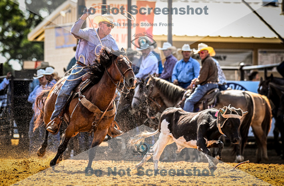 6-10-2021_PCSP rodeo_weatherford, Texass_Slack Steer Tripping_Pete Carr Rodeo_Joe Duty8487