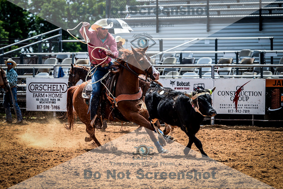 6-10-2021_PCSP rodeo_weatherford, Texass_Slack Steer Tripping_Pete Carr Rodeo_Joe Duty7570