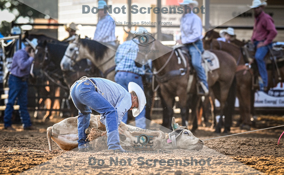 6-10-2021_PCSP rodeo_weatherford, Texass_Slack Steer Tripping_Pete Carr Rodeo_Joe Duty7888