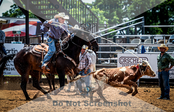 6-10-2021_PCSP rodeo_weatherford, Texass_Slack Steer Tripping_Pete Carr Rodeo_Joe Duty7686