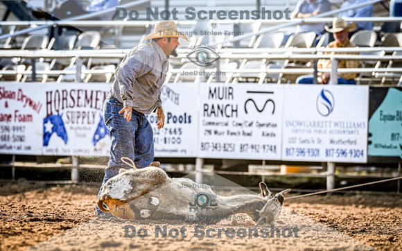 6-10-2021_PCSP rodeo_weatherford, Texass_Slack Steer Tripping_Pete Carr Rodeo_Joe Duty8122
