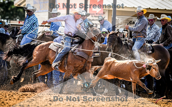 6-10-2021_PCSP rodeo_weatherford, Texass_Slack Steer Tripping_Pete Carr Rodeo_Joe Duty8338