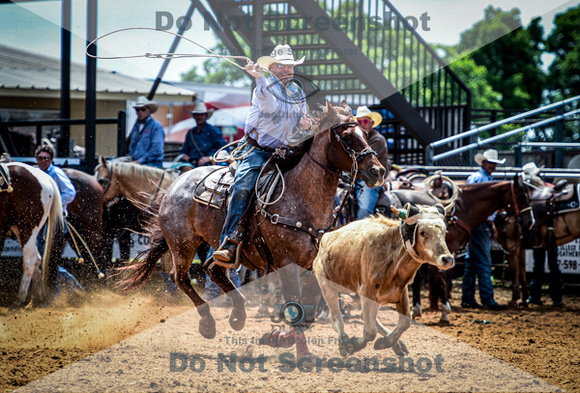 6-10-2021_PCSP rodeo_weatherford, Texass_Slack Steer Tripping_Pete Carr Rodeo_Joe Duty7667